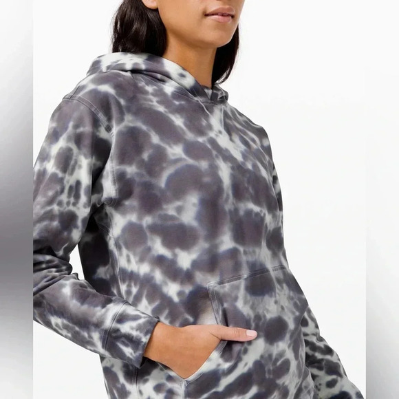 Lululemon Athletica All Yours Pullover Tie Dye Hoodie Long Sleeve Size 2 - Picture 2 of 11